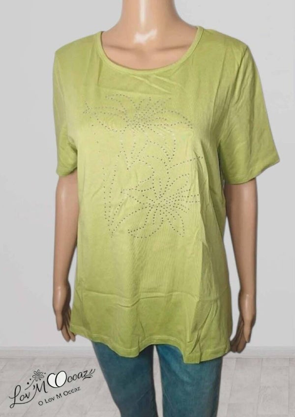 👕 T-shirt vert menthe – Taille XL