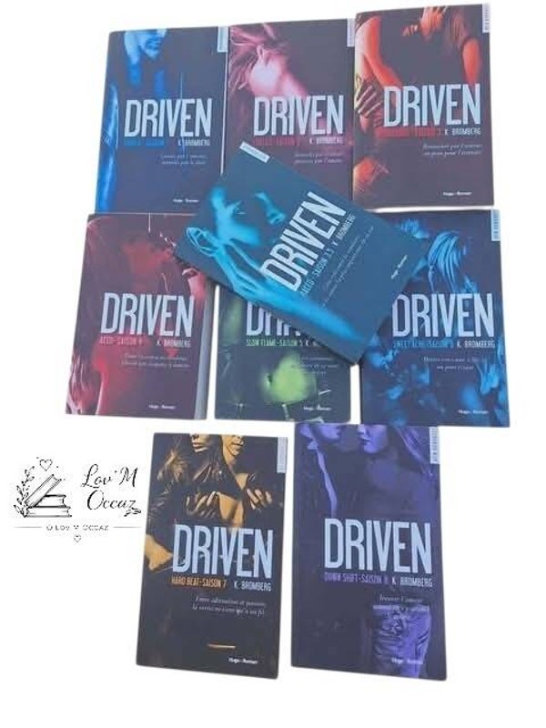 🏎 Collection Complète Driven – K. Bromberg (9 tomes)