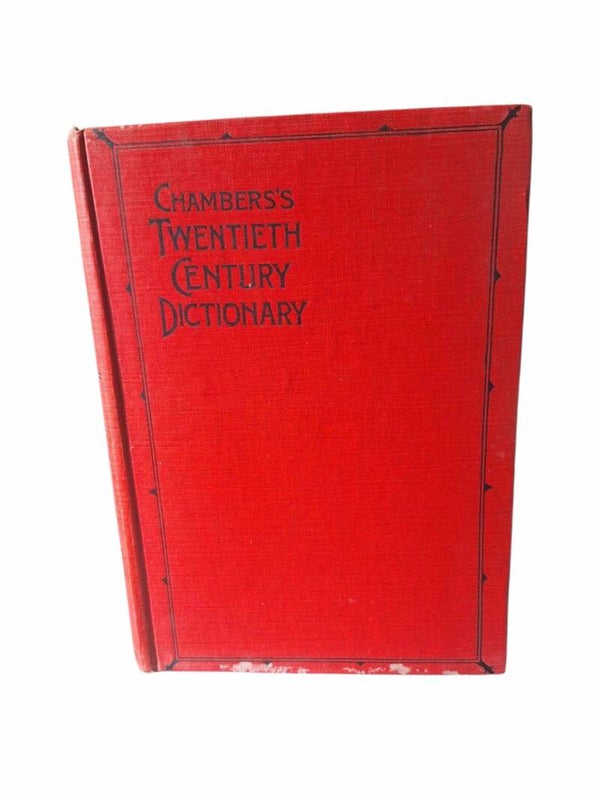 📖 Chambers’s Twentieth Century Dictionary