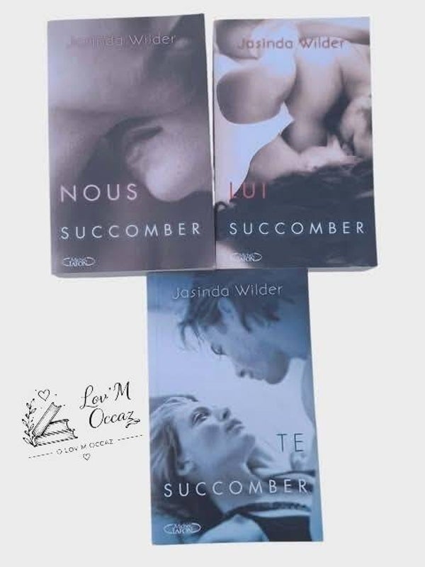 📚 Trilogie Succomber – Jasinda Wilder (Lot complet – 3 tomes)