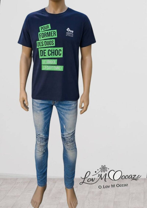 T-shirt Sol's Regent Noir – Homme – Taille XL