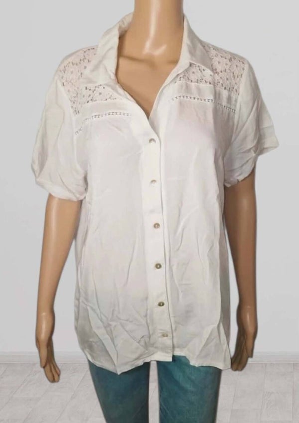 🌬 Blouse "Éclat Blanc" – Afibel