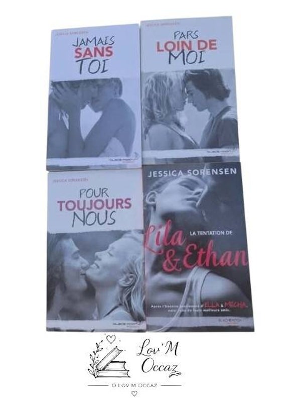 📚 Lot Ella & Micha + Lila & Ethan – Jessica Sorensen (4 livres)