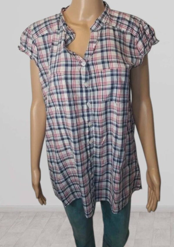🎨 Blouse Boème "Arlequin Multicolore