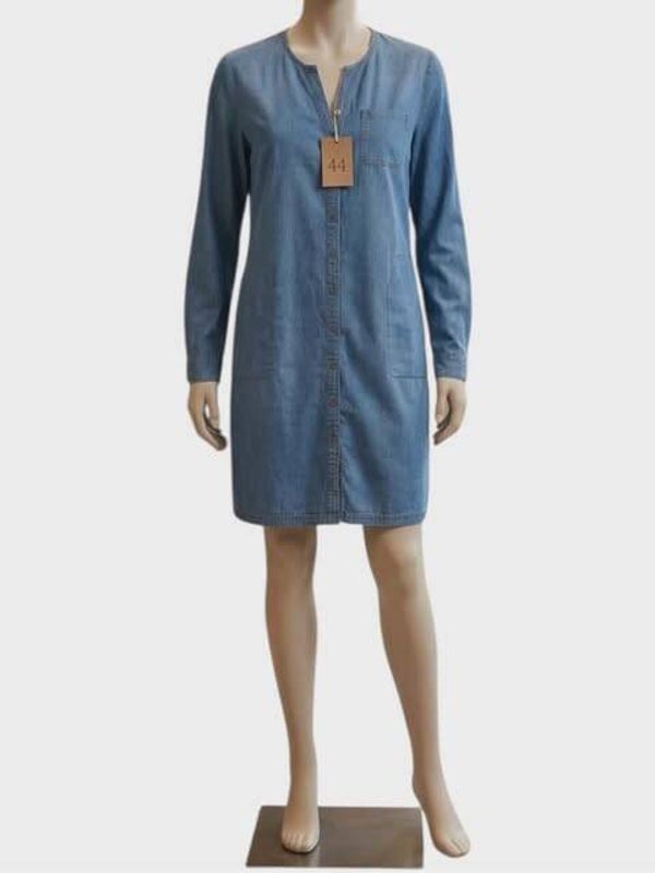 Robe Droite Élégante "Corail Chic" – Caroll Paris