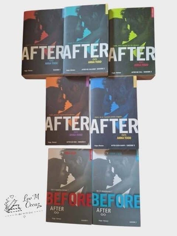📚 Pack Intégral AFTER + BEFORE – Anna Todd (7 volumes)