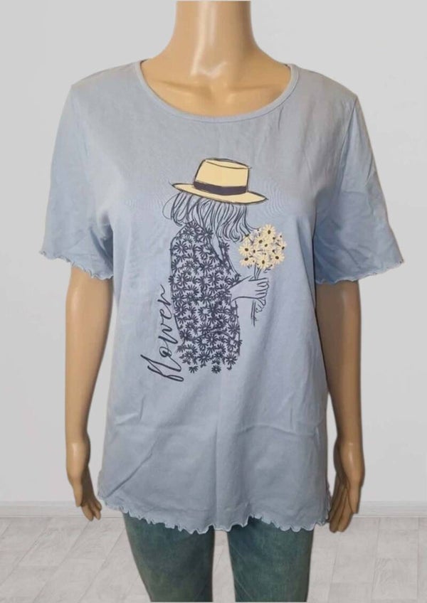 💎 Le T-shirt "Turquoise Éclatant"