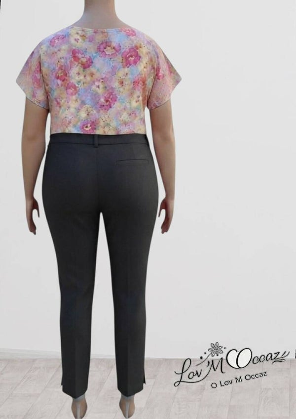 🖤 Pantalon City Droit Noir – Karting – Taille 44