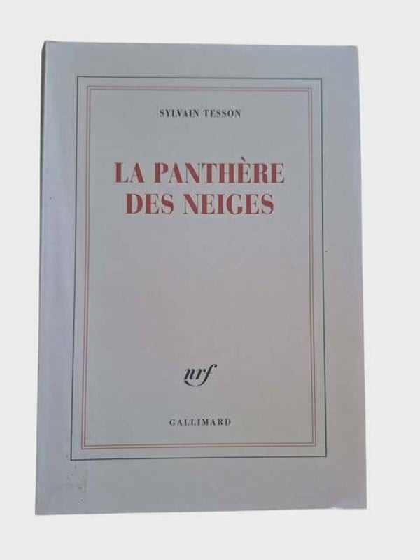 La Panthère des neiges — Sylvain Tesson