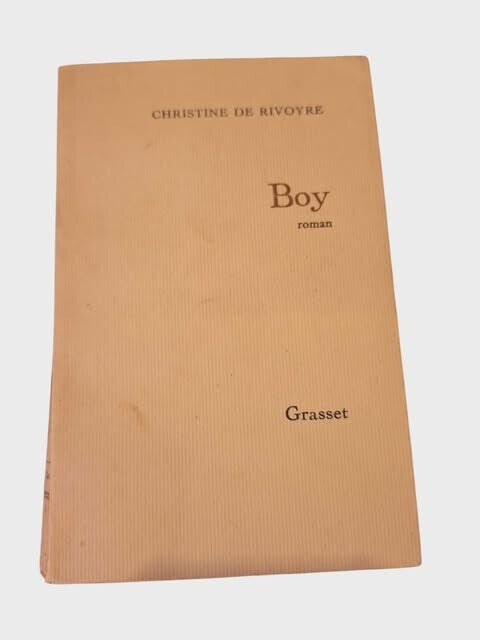 📚 Christine de Rivoyre – Boy (Éditions Grasset)