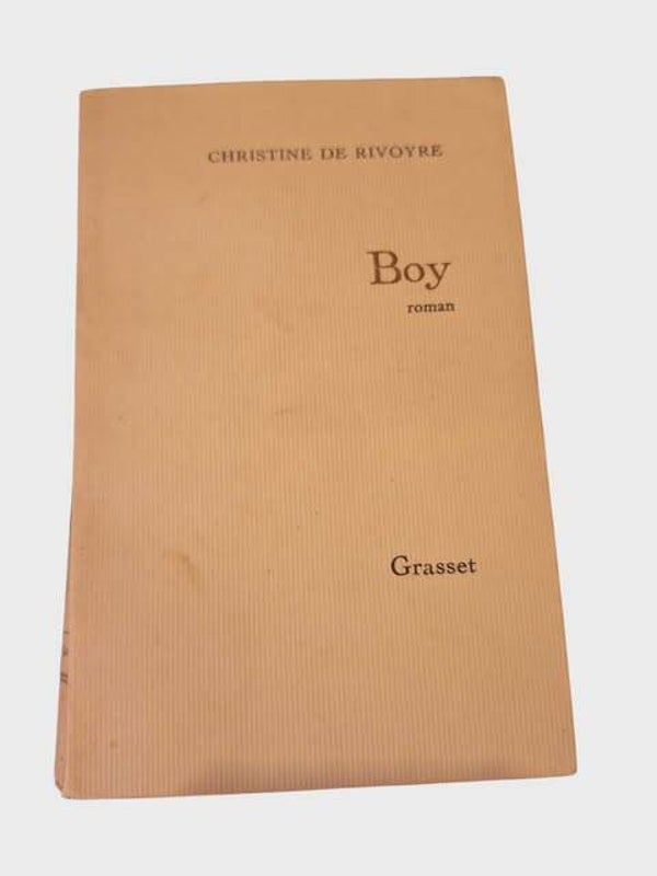 📚 Christine de Rivoyre – Boy (Éditions Grasset)