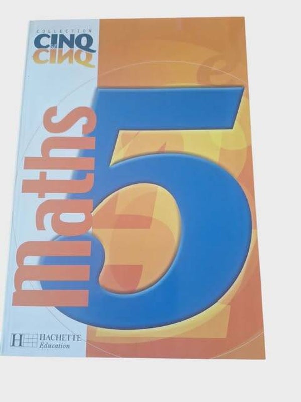 Livre de Mathématiques 5ème - Collection Cinq sur Cinq
