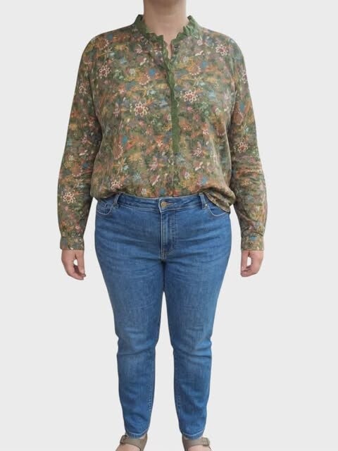 Blouse Bohème Fleurie - Bonobo (Taille 44)