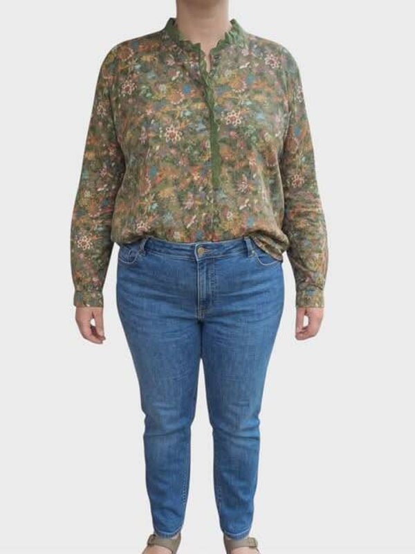 Blouse Bohème Fleurie - Bonobo (Taille 44)