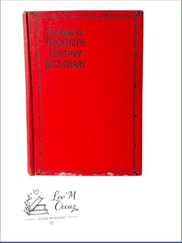 Chambers's Twentieth Century Dictionary