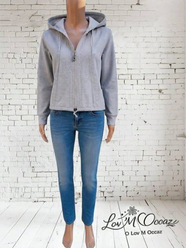 🤎 Sweat court « Girl Power » écru – Jennyfer – Taille 42