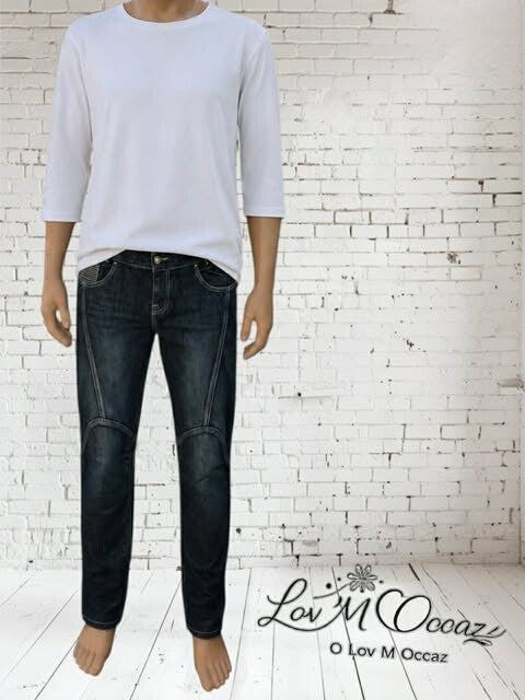 👖 Jean brut femme Walk and Talk – Taille 42 – Coupe slim/droite