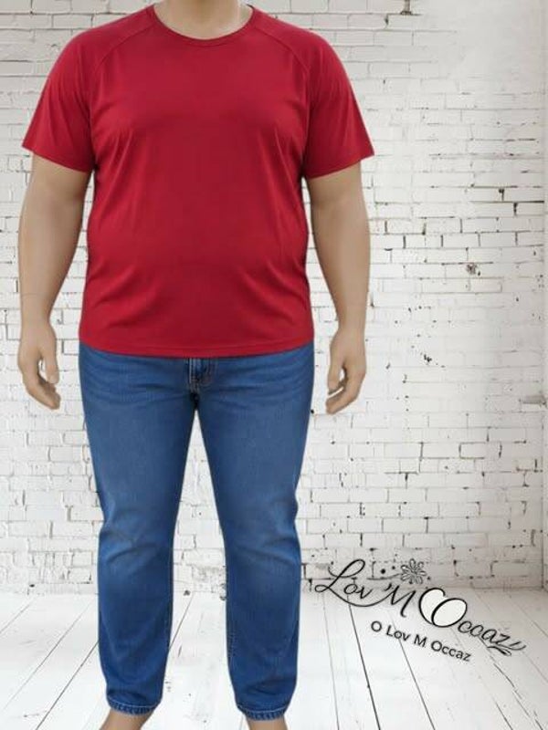 👕 T-shirt de sport homme Etirel- Rouge vif – Taille 2XL