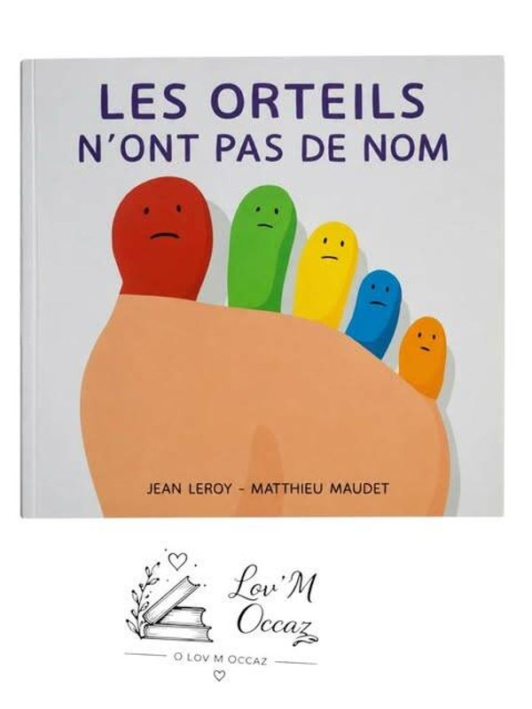 📚 Les orteils n’ont pas de nom – Jean Leroy & Matthieu Maudet