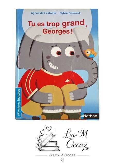 Tu es trop grand, Georges ! – Agnès de Lestrade & Sylvie Bessard