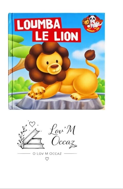 🦁 Loumba le lion – Collection Mes Animaux du Zoo