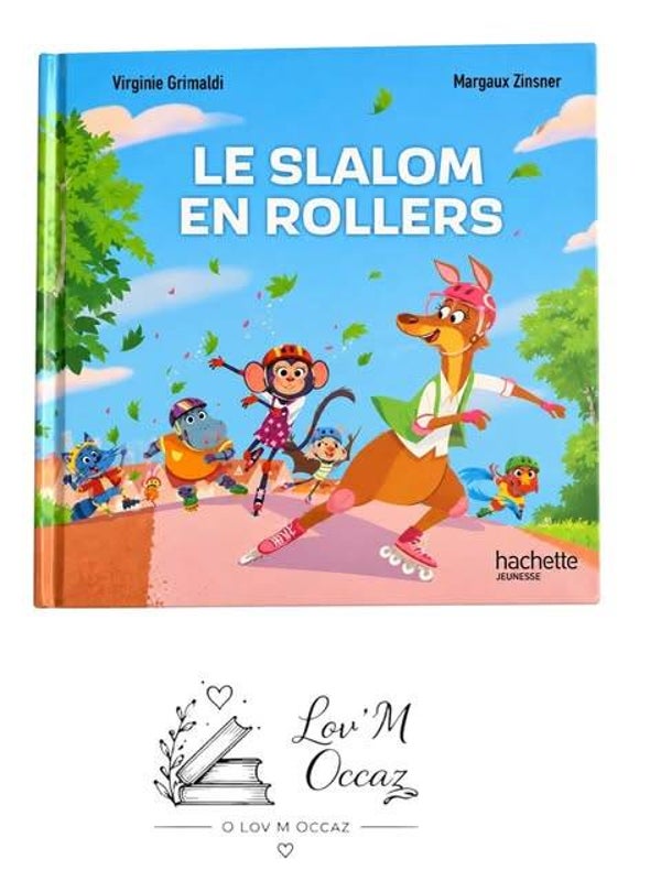 🛼 Le Slalom en rollers – Virginie Grimaldi