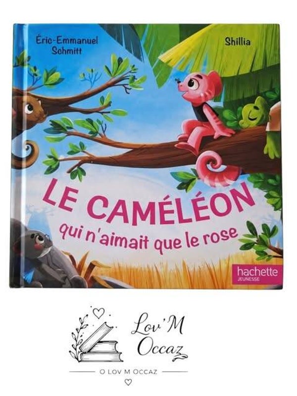 🦎 Le Caméléon qui n’aimait que le rose – Éric-Emmanuel Schmitt