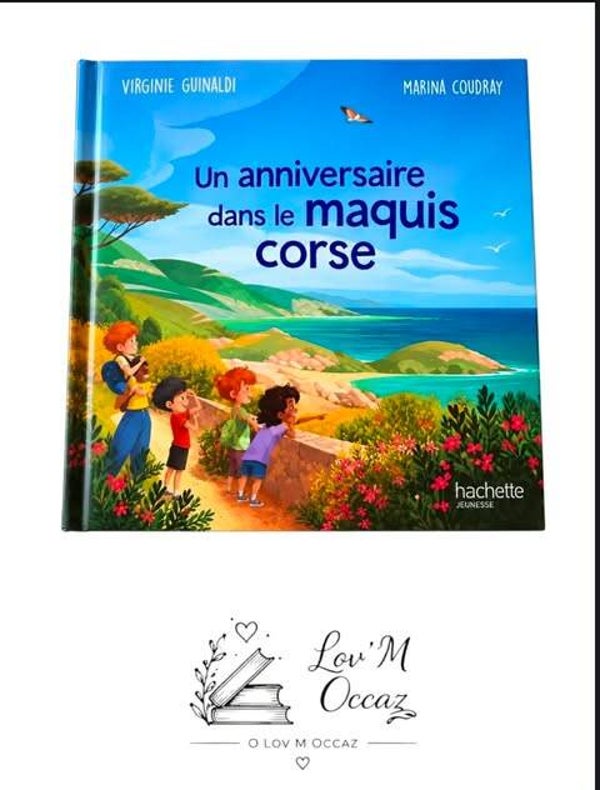 📚 Un anniversaire dans le maquis corse – Virginie Grimaldi