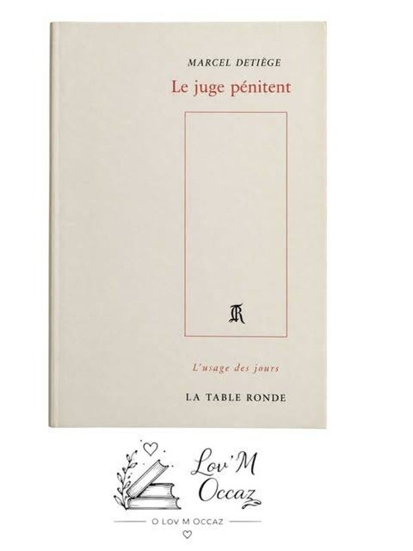 📖 Le Juge pénitent – Marcel Detiège