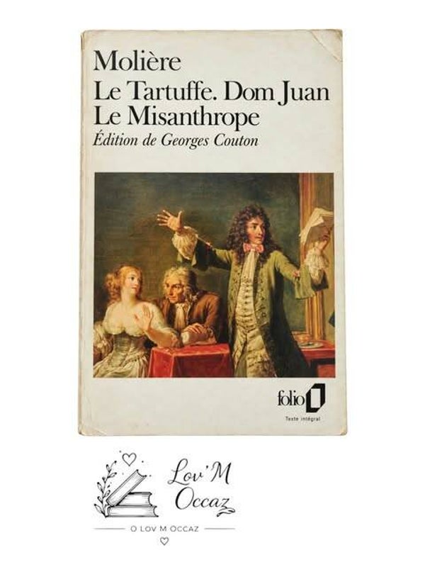 📚 Molière – Le Tartuffe, Dom Juan, Le Misanthrope