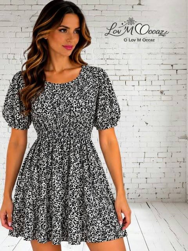 Robe Courte Fleurie "Esprit Bohème" – Gémo