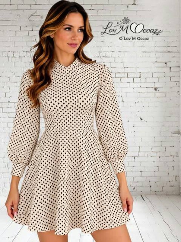 👗 Robe imprimée géométrique Indi & Cold – Taille XL