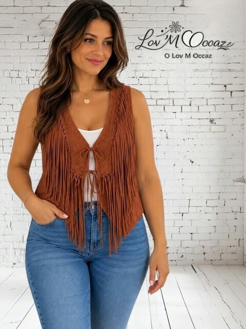 🤎 Gilet sans manches Silvian Heach – Taille M