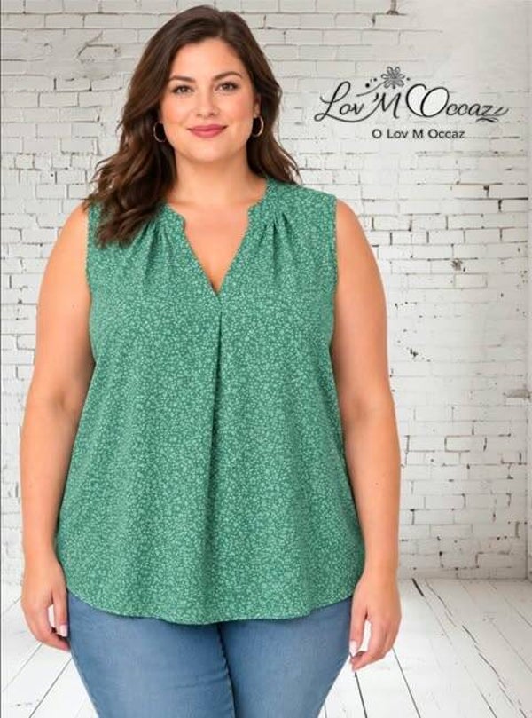 💚 Blouse femme Kiabi vert émeraude fluide – Taille 3XL