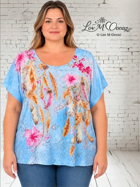 👚 Top Bohème "Attrape-Rêves"