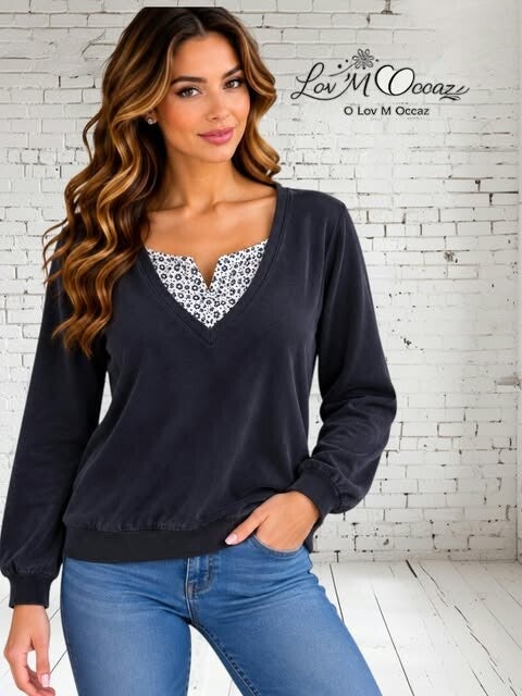 🤎 Pull léger femme Sud Express – Taille XL
