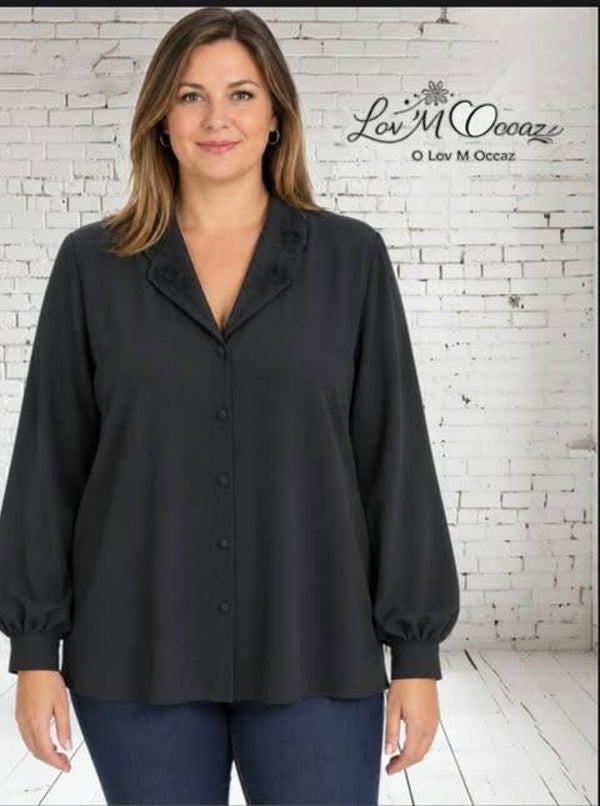 🖤 Blouse femme Griffon – Taille 44