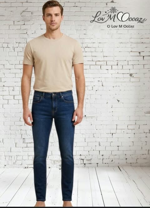 👖 Pantalon chino Devred – Bleu marine – Taille 42 (coupe slim)