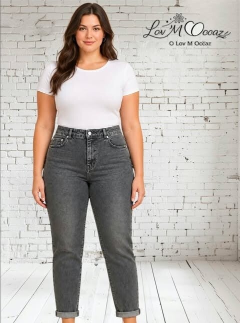 👖 Jean Slim Gris Délavé – Vavell Jeans – Taille 44