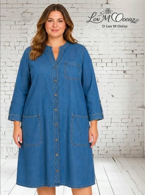🩷 Robe droite élégante « Corail Chic » – Carol Paris – Taille 44