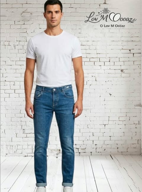 👖 Jean bleu classique  – Blob by Gémo – Taille 38/40