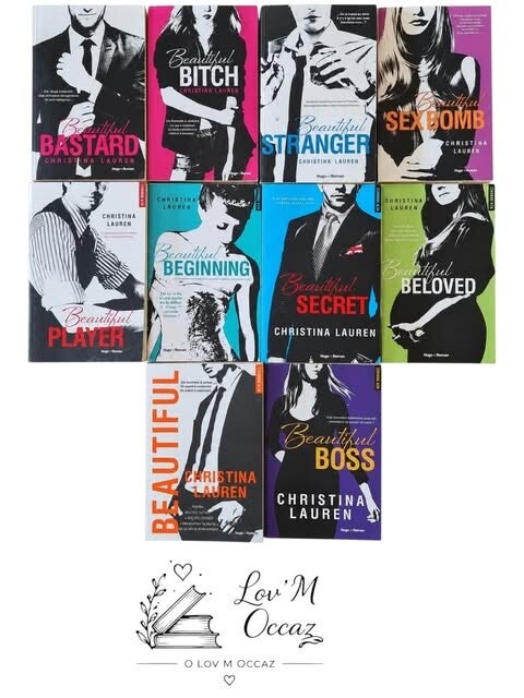 📚 Lot de 10 livres Beautiful – Christina Lauren | New Romance