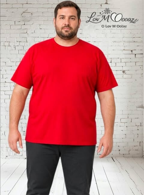 👕 T-shirt de sport homme Etirel- Rouge vif – Taille 2XL