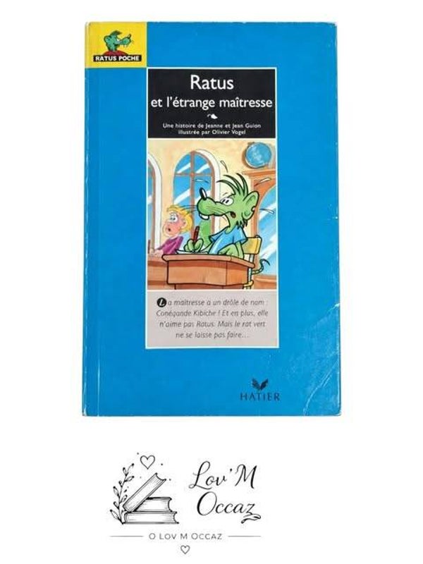 📚 Ratus et l’étrange maîtresse – Jeanine et Jean Guion