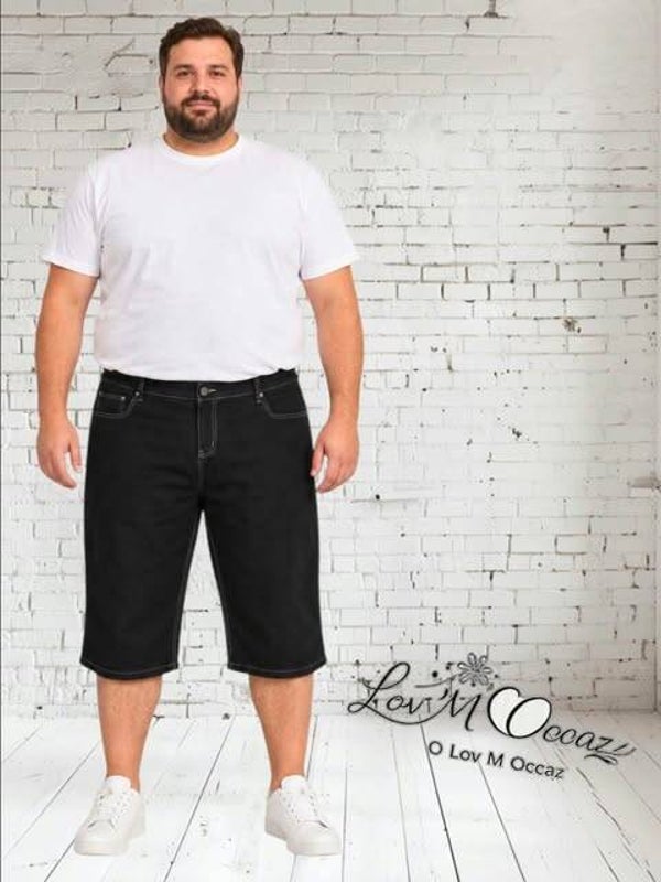 👖 Pantalon homme noir – Grande taille 58/60