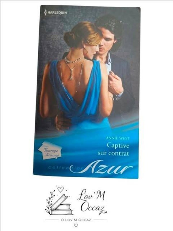 📚 Captive sur contrat – Annie West | Romance Harlequin Azur d’occasion