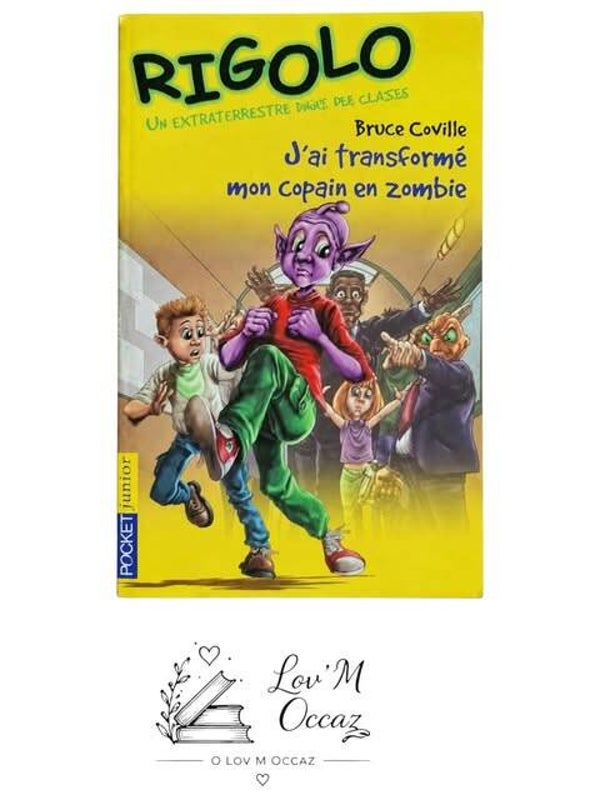 📚 J’ai transformé mon copain en zombie – Bruce Coville