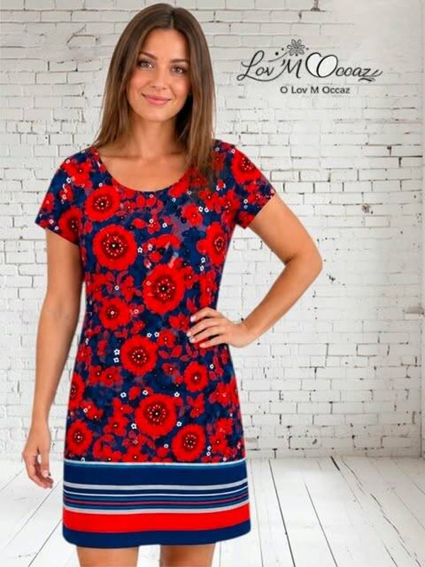 👗 Robe fluide rouge brique La Redoute Création – Taille 40