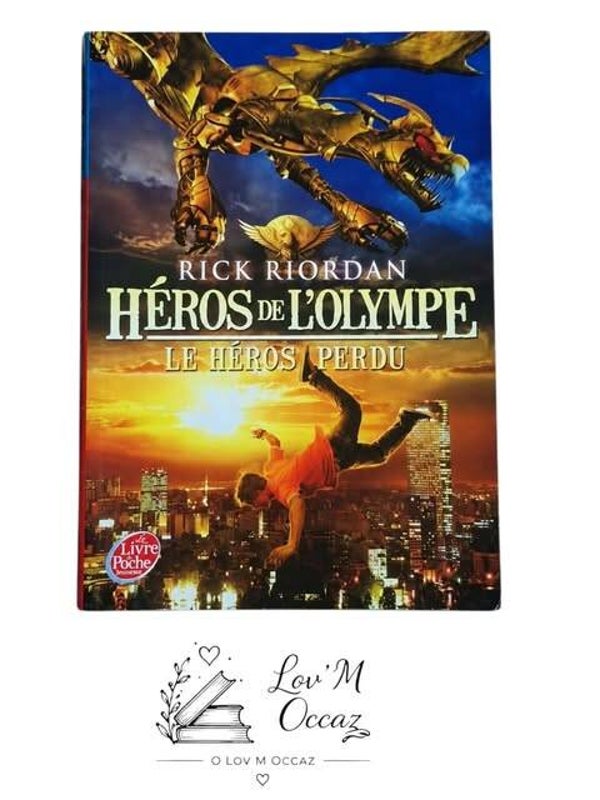 📚 Héros de l’Olympe – Tome 1 : Le Héros perdu – Rick Riordan