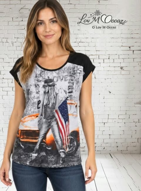 🤍 T-shirt blanc « Mademoiselle rêve » – My Tee Shirt – Taille S
